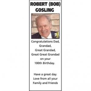 Robert (Bob) Gosling