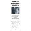 John and Margaret Loveday